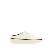 Backless Latte Sneakers Logo Rubberen Zool Fear Of God , White , Heren