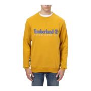 Gele Gevestigde Heren Sweatshirt Timberland , Yellow , Heren