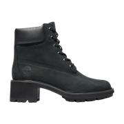 Waterdichte Leren Laarzen - Kinsley Timberland , Black , Dames