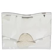 Pre-owned Leather clutches Proenza Schouler Pre-owned , White , Dames