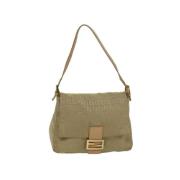 Pre-owned Canvas fendi-bags Fendi Vintage , Beige , Dames