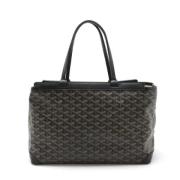 Pre-owned Canvas totes Goyard Vintage , Black , Dames