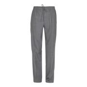 Grijze Wijde Broek van Wolmix Ottod'Ame , Gray , Dames