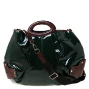 Pre-owned Leather handbags Marni Pre-owned , Black , Dames