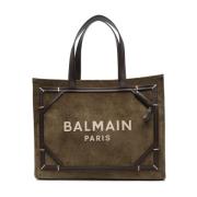 Stijlvolle Winkel Tassen Collectie Balmain , Brown , Dames