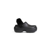 Gevoerde klomp voor vrouwen Crocs , Black , Dames