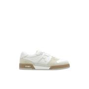 Match sneakers Fendi , Beige , Heren