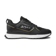 Heren Hardloopschoenen Jonah Blauw Hugo Boss , Black , Heren