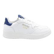 Blauw Witte Veterschoenen Aw24 Pantofola d'Oro , White , Heren