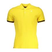 Gele Polo met Korte Mouwen K-Way , Yellow , Dames