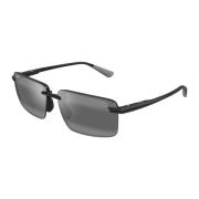 Mj626 02 Sunglasses Maui Jim , Black , Unisex