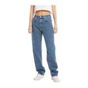 Mid Blue Loose-Fit Denim Jeans Replay , Blue , Dames