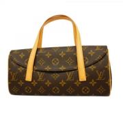 Pre-owned Canvas louis-vuitton-bags Louis Vuitton Vintage , Brown , Da...