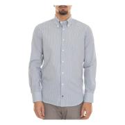 Gestreept Button-Down Casual Overhemd Càrrel , Blue , Heren