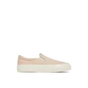 Witte Slip-On Sneakers Logo Rubber Junya Watanabe , Beige , Heren