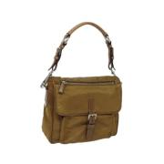 Pre-owned Nylon prada-bags Prada Vintage , Brown , Dames