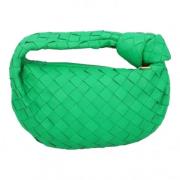 Pre-owned Leather handbags Bottega Veneta Vintage , Green , Dames