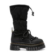 Gevoerde Winterlaarzen in Zwart Dr. Martens , Gray , Dames