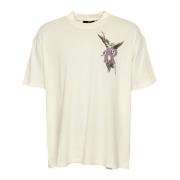 Archangel Grafische Oversized T-shirt Represent , White , Heren