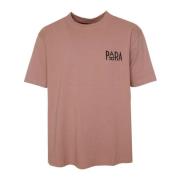 Casual T-shirt Verkoop by Parra , Pink , Heren