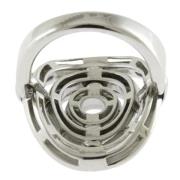 Pre-owned White Gold rings Bvlgari Vintage , Gray , Dames