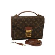 Pre-owned Canvas louis-vuitton-bags Louis Vuitton Vintage , Brown , Da...