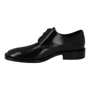 Leather flats Balenciaga , Black , Heren