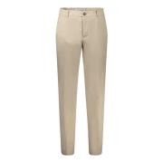 Beige Heren Sportieve Elastische Taillebroek Guess , Beige , Heren