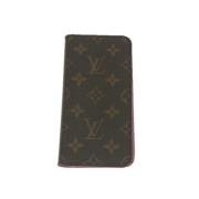 Pre-owned Coated canvas home-office Louis Vuitton Vintage , Brown , Da...