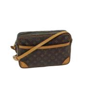 Pre-owned Canvas louis-vuitton-bags Louis Vuitton Vintage , Brown , Da...