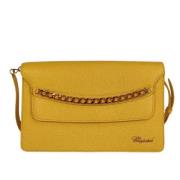 Pre-owned Leather shoulder-bags Chopard Pre-owned , Yellow , Dames