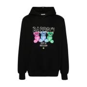 Zwarte Unisex Hoodie Barrow , Black , Heren