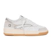 Veterschoenen Torneo Sneakers met Logo Detail D.a.t.e. , Beige , Dames