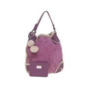 Pre-owned Leather shoulder-bags Bally Pre-owned , Purple , Dames