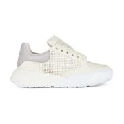 Chunky Sneakers Off White/Light Grey Alexander McQueen , Beige , Dames