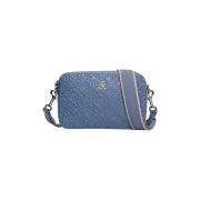 Stijlvolle Camera Tas met Monologo Tommy Hilfiger , Blue , Dames