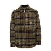 Bouclé Twill Overshirt met Kent Kraag Carhartt Wip , Yellow , Heren