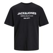 T-shirt Jack & Jones , Black , Heren