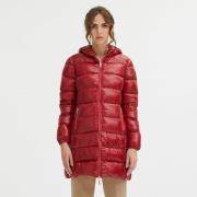 Capuchon Ultra-Lichte Pufferjas Centogrammi , Red , Dames