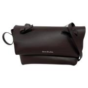 Pre-owned Leather crossbody-bags Acne Studios Pre-owned , Brown , Dame...