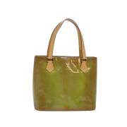 Pre-owned Leather louis-vuitton-bags Louis Vuitton Vintage , Green , D...