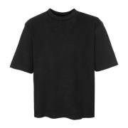 Dean SS T-shirt met Oversized Fit Wax London , Black , Heren