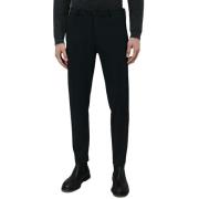 Zwarte Chino JO broek met Surflex® stof RRD , Black , Heren