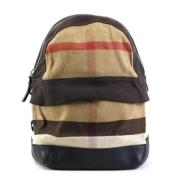 Pre-owned Leather backpacks Burberry Vintage , Multicolor , Dames