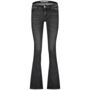 Ultieme Stretch Flare Jeans Eclipse Raizzed , Gray , Dames