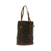 Pre-owned Canvas louis-vuitton-bags Louis Vuitton Vintage , Brown , Da...