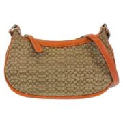 Pre-owned Canvas shoulder-bags Coach Pre-owned , Beige , Dames