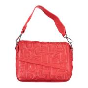 Rode Uitbreidbare Schoudertas met Rits Desigual , Red , Dames