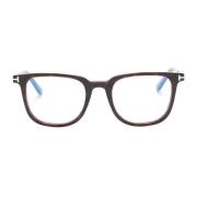 Ft5916B 052 Clip Optical Frame Tom Ford , Brown , Unisex