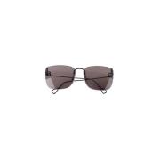 Pre-owned Metal sunglasses Balenciaga Vintage , Black , Dames